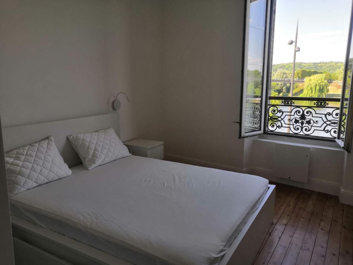 Apartamento Grand 2P Terrasse Bord De Seine Mantes-la-Jolie Exterior foto