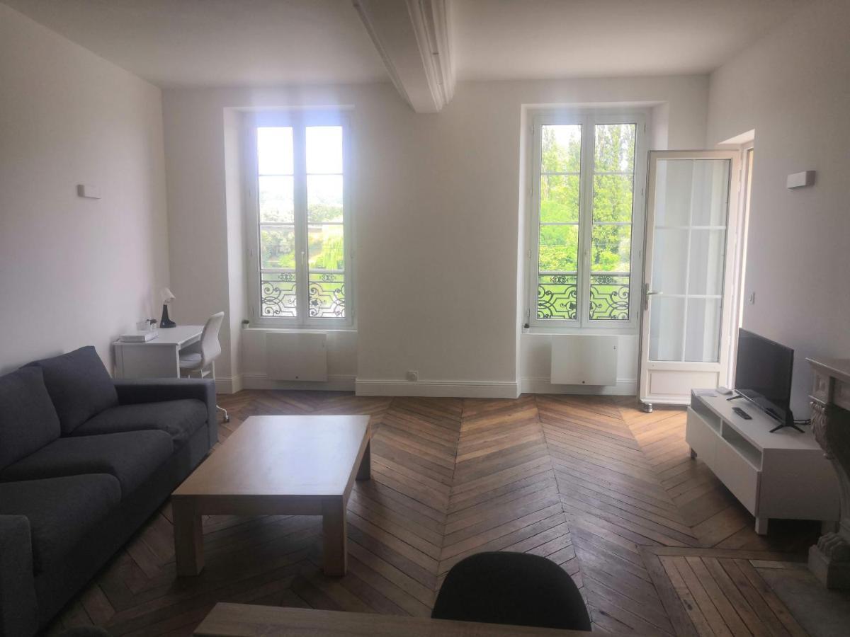 Apartamento Grand 2P Terrasse Bord De Seine Mantes-la-Jolie Exterior foto